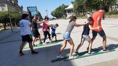 Pontevedra se divierte con los Xogos na R�a