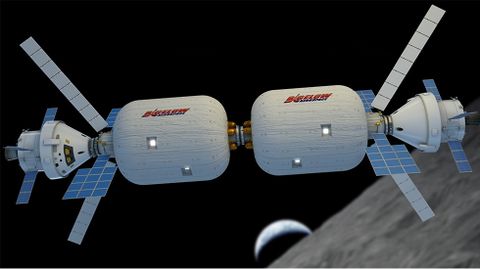 Bigelow Aerospace. Crear un prototipo de XBASE, un hbitat expandible y plataforma de prueba para hardware espacial. Esta compaa va a contruir una extensin de 330 mtros cbicos (un contenedor de camin tiene unos 90) con capacidad para 6 personas y con 20 aos de utilidad.