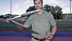 Guatavo Dacal, ayer en el Centro de Tecnificaci�n Deportiva