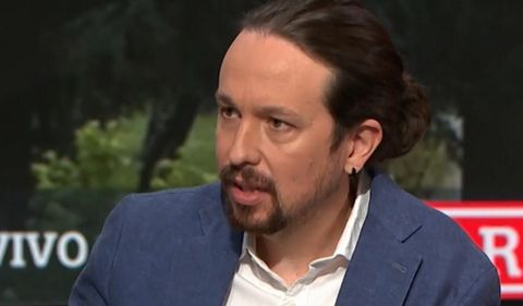 Pablo Iglesias, en una entrevista en La Sexta