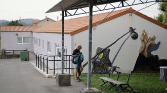 Imagen tomada este mircoles en el albergue de Presedo, en Abegondo, prximo a donde sucedi la agresin a la peregrina alemana.