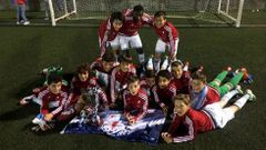 El Alev�n A celebra su triunfo en un trofeo disputado este fin de semana en Bilbao