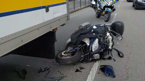 Accidente de moto