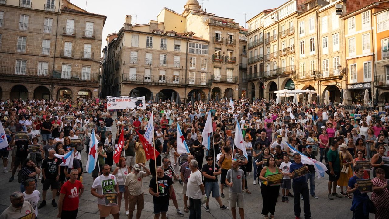 Concentraciones promovidas por la CIG en 26 concellos contra la política forestal de la Xunta