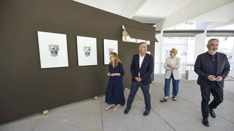 Presentaci�n de �Mudanza� no Museo de Pontevedra