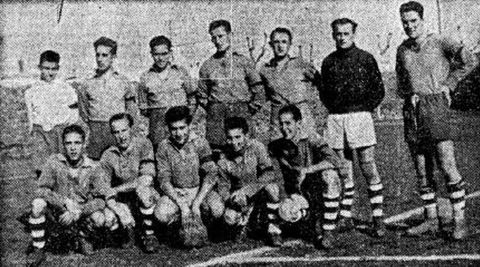 Bergantios, temporada 1949-1950