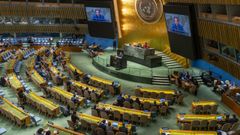 Asamblea general de la ONU.