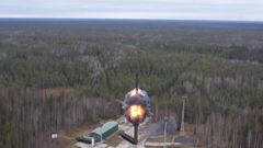 Captura de v�deo de uno de los lanzamientos efectuados por Rusia