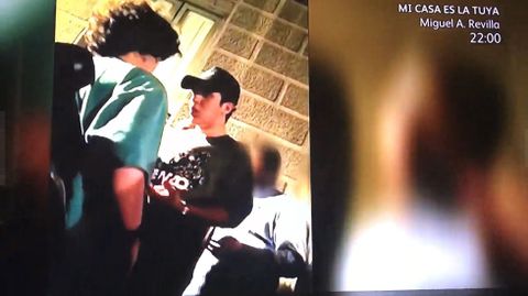 Froil�n, a empujones en la entrada de una discoteca de Madrid