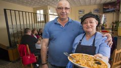 J. Luis Mart�nez y su esposa, Alsira, en una imagen de archivo