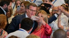 Alberto N��ez Feijoo el pasado domingo en Toledo.