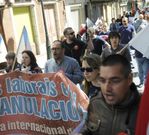 Manifestaci�n de la CIG A Estrada. 
