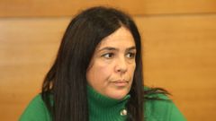 Marta Gir�ldez, alcaldesa de Meis.