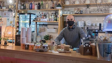 Daniel Álvarez está al frente del café Bali