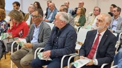 Asistentes ao acto de presentaci�n da gu�a, este xoves na sede da Deputaci�n de Pontevedra, en Vigo.