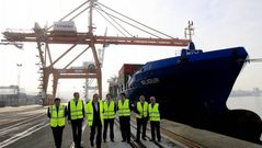 Feijoo visita el Puerto de Vigo