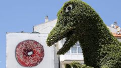 La figura es objeto de numerosas fotos y tiene su propio perfil en las redes sociales