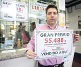 La cantidad del premio, divulgada ayer en la Administraci�n. 