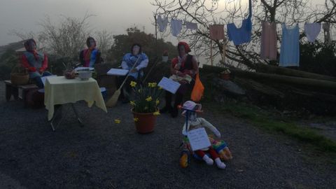 Las comadres volvieron a Moreda, en Pant�n, tras una larga ausencia