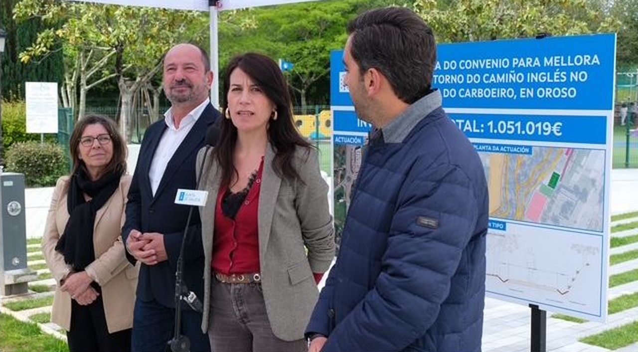 Xunta y Oroso destinan un millón de euros a la mejora del paseo del Carboeiro