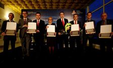 En la gala celebrada en A Toxa se entregaron los premios Galicia das Telecomunicaci�ns. 