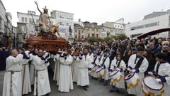Procesi�n del V�a Lucis en el Domingo de Resurrecci�n de la Semana Santa Internacional de Viveiro del a�o pasado