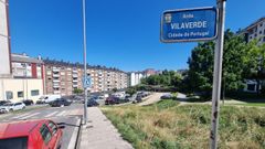 Avenida Vila Verde. Parcela municipal cerca de Fonti�as que podr�a acoger 20 plazas