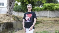Elvira Lombao leva cinco anos diagnosticada coa enfermidade de Sjgren.