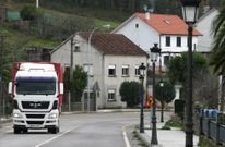 La PO-548 que une Vilagarc�a y Catoira es una de las que presenta mayor contaminaci�n. 