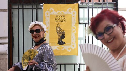 Pasacalles del Festival Ferrol Ilustrado.