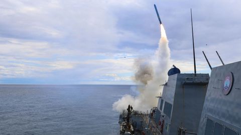 Misil Tomahawk perteneciente a la Operaci�n �Furia �pica�.