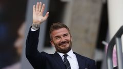 David Beckham, en una imagen de principios de mes de abril en Miami
