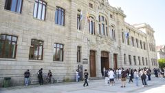 El IES Valle Inclán de Pontevedra, el pasado junio, tras su rehabilitación