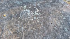 Los v�ndalos dejaron marcas en las inscripciones y escribieron letras