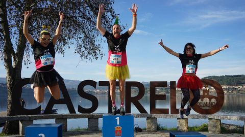 Carreras de San Silvestre en Ourense.La prueba de Castrelo de Mio es la decana de las que se celebran en la provincia en esa fecha