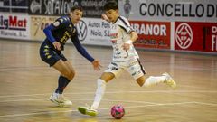 El croata Vukmir anot� uno de los tantos de los ferrolanos