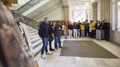 Castelao vuelve a su instituto en Pontevedra