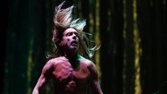Iggy Pop, en su actuaci�n en Santiago en el 2019.