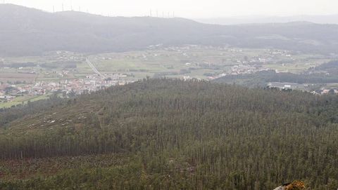 Parte de los montes de Trasouteiro.