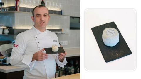 Álvaro Pérez, de Artesana Gastrobar (Santiago), presenta «Queixo»