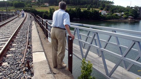Imagen de archivo. La construccin de la pasarela se complet en el 2004
