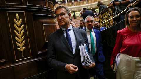 Debate y primera votaci�n de la investidura de Feijoo