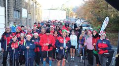 La navide�a ruta reuni� a un centenar de vecinos de Lousame