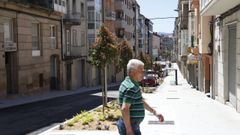 El Concello de Ourense dio ayer por finalizadas las obras de la calle Alejandro Pedrosa.