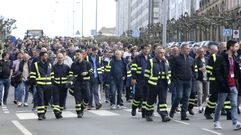 La plantilla de Navantia Ferrol -en foto de archivo- est� llamada a participar hoy en una concentraci�n