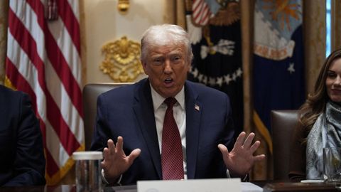 Donald Trump en la Casa Blanca