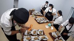 Los alumnos de la especialidad de cocina aprender�n a hacer un showcooking.
