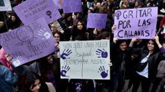 Imagen de archivo de una manifestaci�n feminista