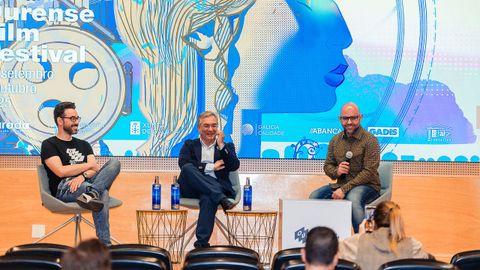 scar Doviso, Luis Menor y Marcos Vzquez