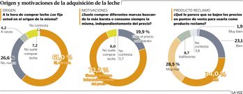 Origen y motivaciones para la adquisici�n de la leche